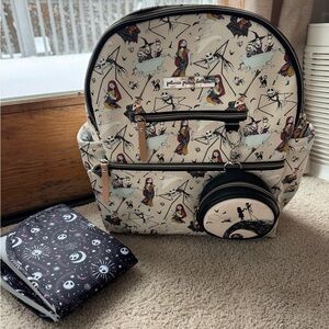 Petunia Pickle Bottom Nightmare Before Christmas Ace Backpack